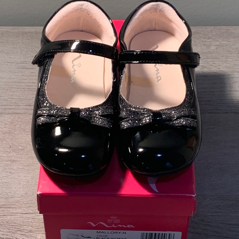 Nina Mallory flat dress shoes - toddler